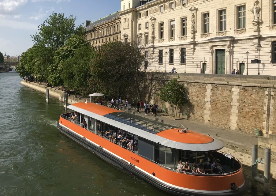 Paris: Seine River Panoramic Cruise - The free audioguide: QR code app, 5 languages, real commentary