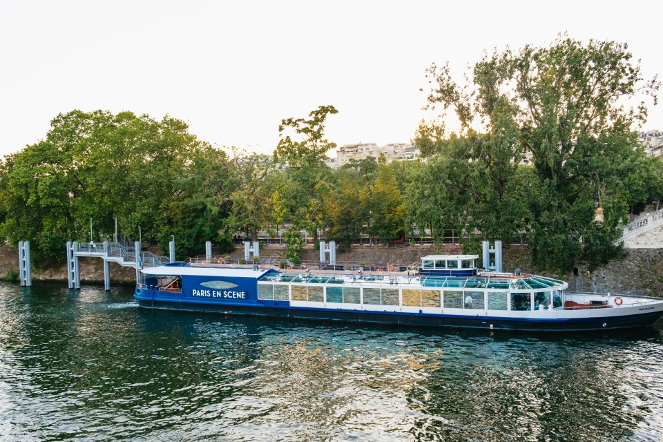 Paris: Seine River Panoramic Views Dinner Cruise - The Route From Île aux Cygnes to Landmark Sparkle Moments