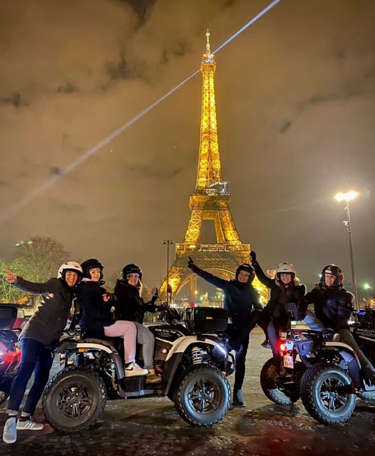 Paris: Sightseeing Electric Quad Tour - Your 90-minute route: Champs-Élysées, Montmartre, Sacré-Cœur area, Arc de Triomphe