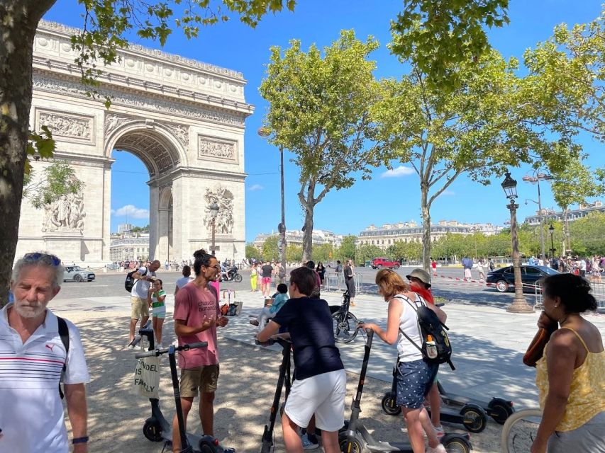 Paris: Small-Group E-Scooter Tour with a Local Guide - Invalides and Grand Palais: refined stops that round out the picture