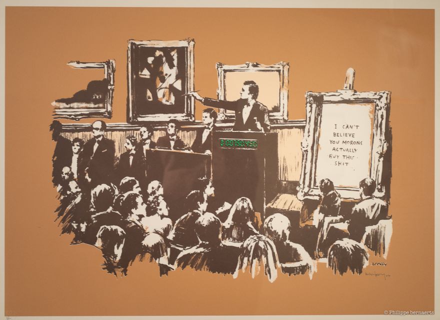 Paris: "The World of Banksy" Musée Banksy Entry Ticket - Ticket value: Is $16 a smart buy?