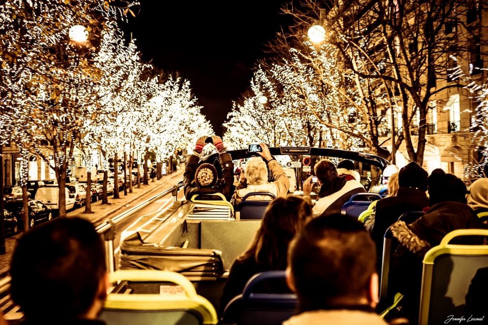 Paris: Tootbus Open-Top Christmas Bus Tour - Comfort reality check: cold air, traffic, and no time to stop
