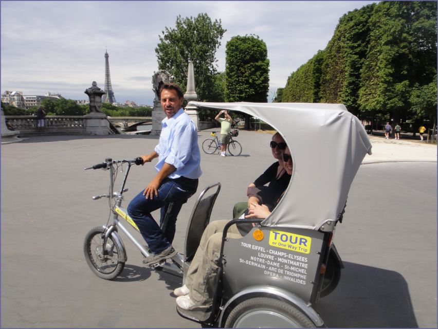 Paris Tuk-Tuk: 2, 4 or 6H First Highlights & Parisian Areas - Electric Tuk-Tuk Logistics That Affect Real-Life Comfort