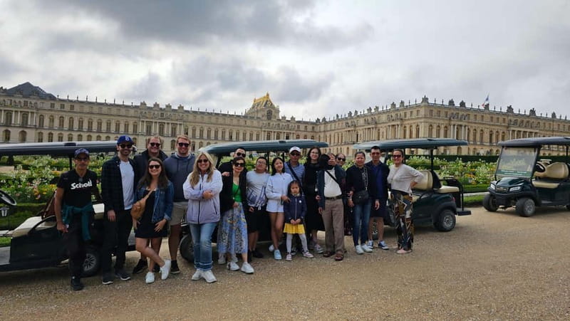 Paris: Versailles Golf Cart & Bike Tour with Palace Entry - Versailles gets easier when the gardens lead