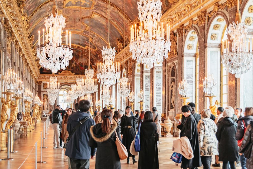 Paris: Versailles Palace and Gardens Full Access Ticket - Getting around: audio guide, golf carts, and the self-guided flow