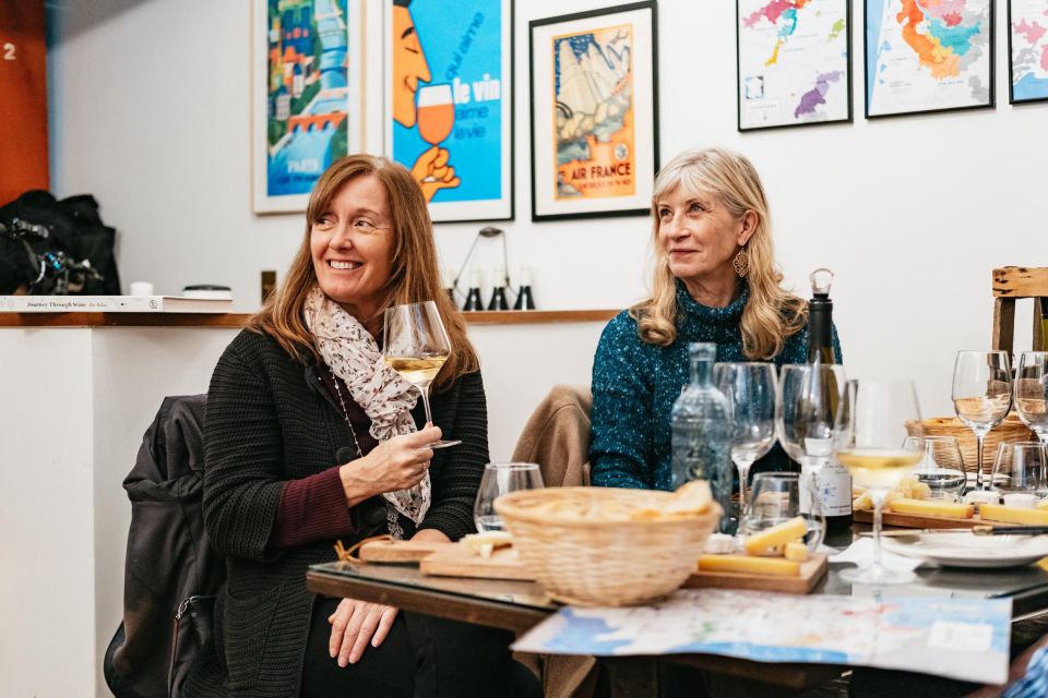 Paris: Wine Tasting Experience with 6 Wines and Cheese Board - Cheese board and baguette pairings that teach real decisions