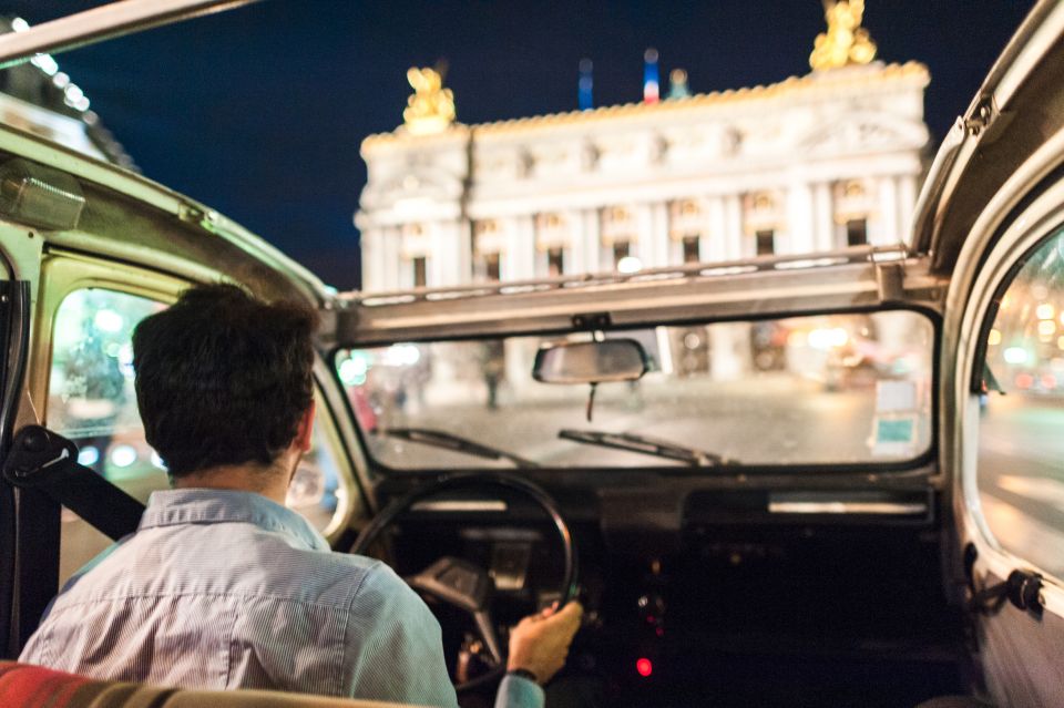 Private tour of Paris by Night with Champagne - The City of Lights route: Champs Élysées to Eiffel Tower sparkle