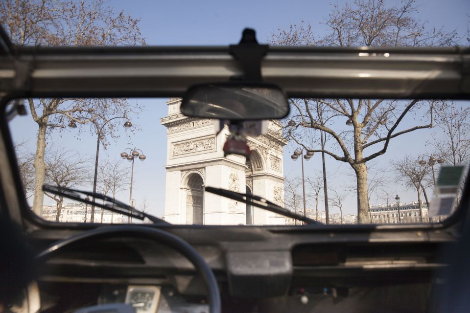 Romantic Paris Vintage Citroën 2CV Tour - Place Vendôme, Place de la Concorde, and Champs-Élysées: the grand-axis hits